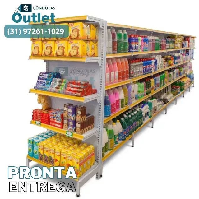 Gondolas para supermercado e mercearia - Foto 2