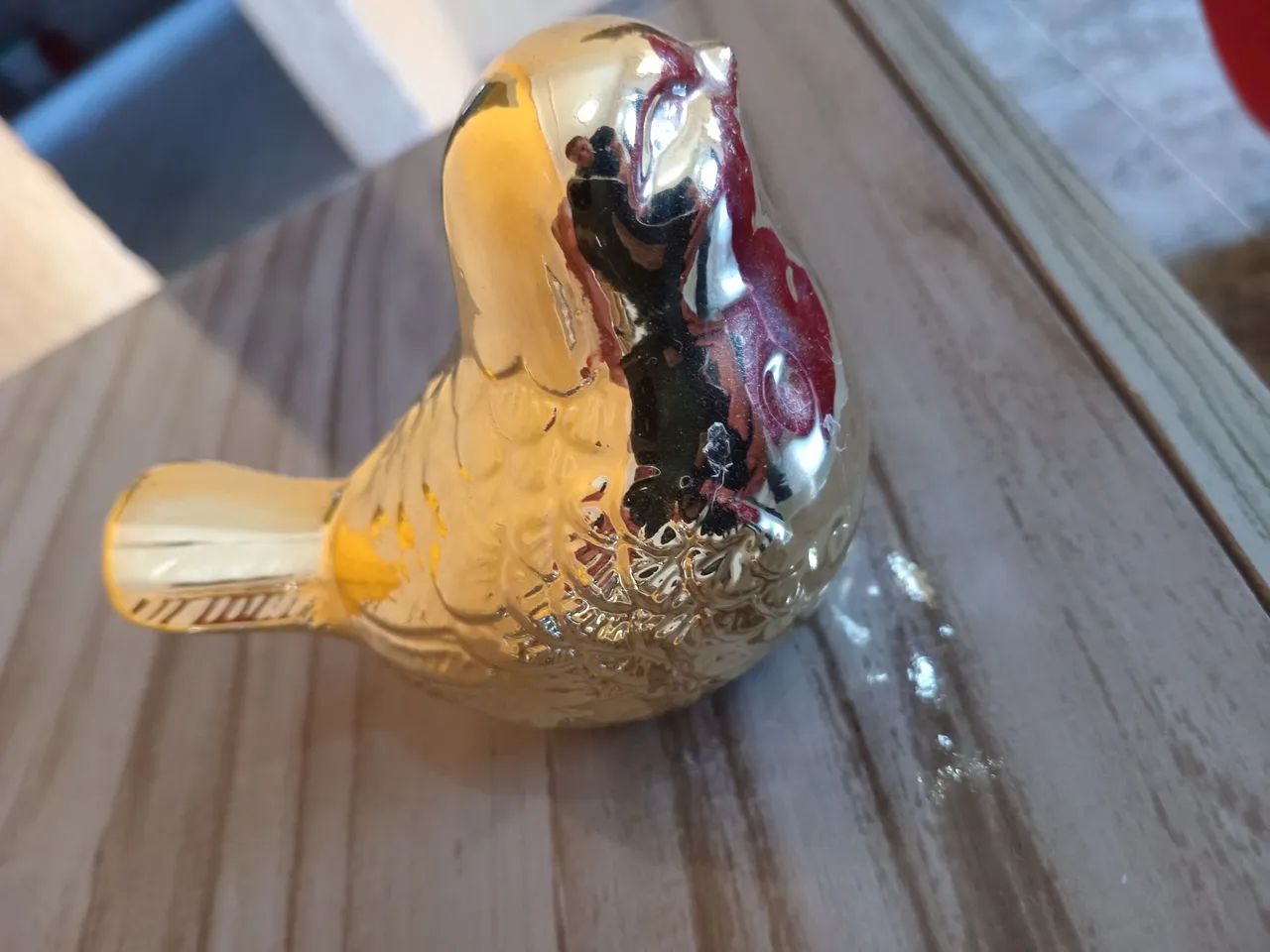 3 Peças Decorativas - Bailarina, Gato e Pássaro - Foto 4