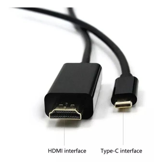 Cabo Conversor Tipo C Usb C 3.1 Para Hdmi 1.8 Metros 4k - Foto 5