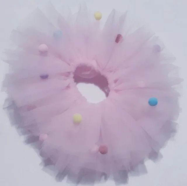 Conjunto Body e Saia de Tule Circo Palhacinha + Brinde - Foto 3