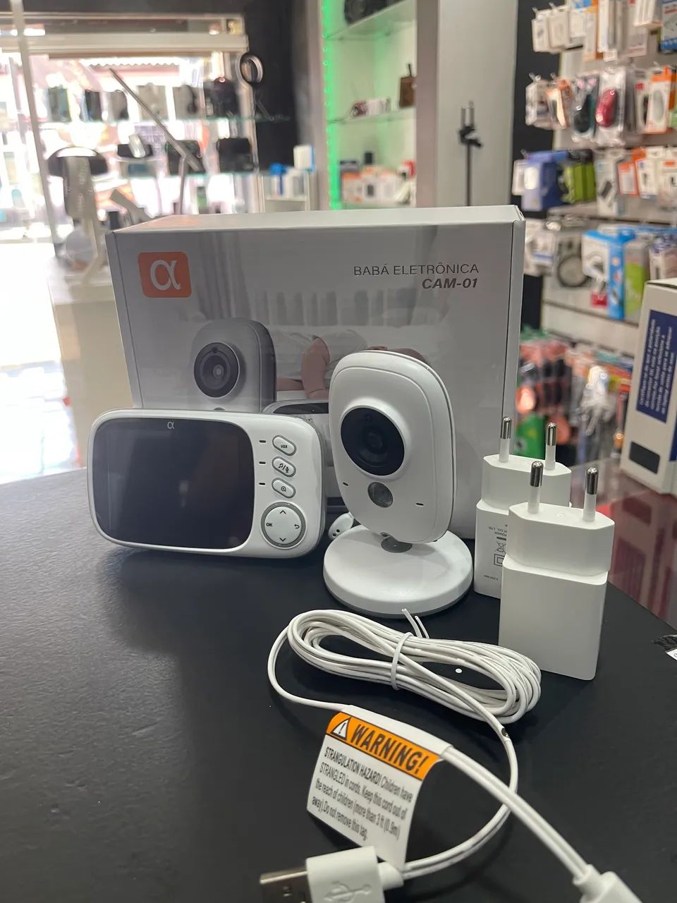 Monitor de Bebê - Câmera e Tela - Alpha CAM-01 - Foto 2