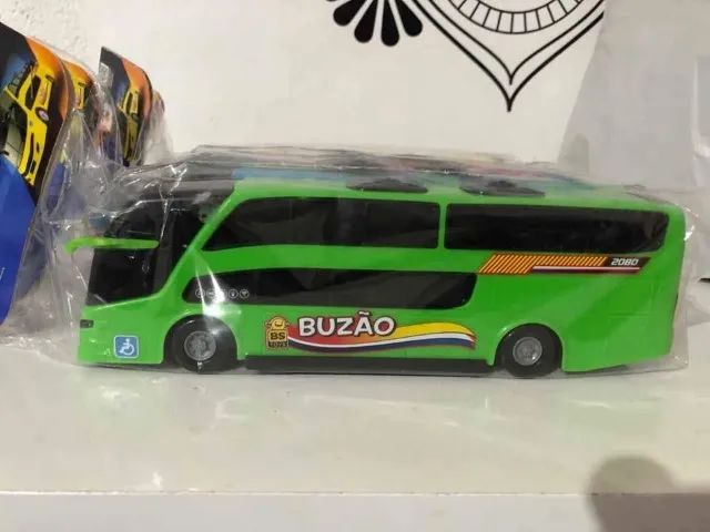 Mini ônibus de brinquedo (Plástico) - Foto 4