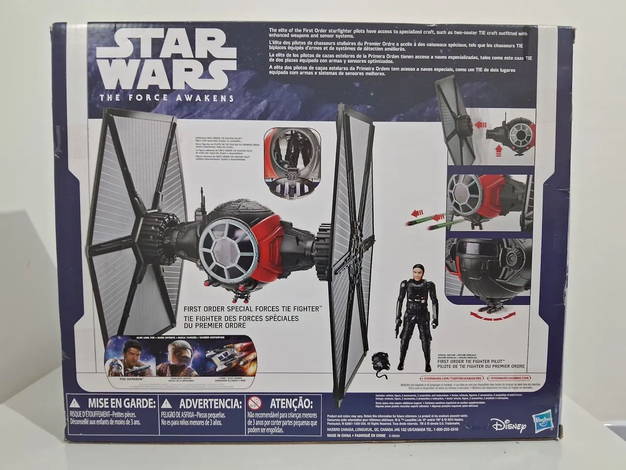 Nave Tie Fighter - First Order - Star Wars The Force Awakens - Foto 2