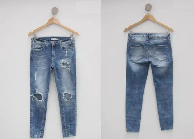 Calça Jeans Destroyd - Foto 4