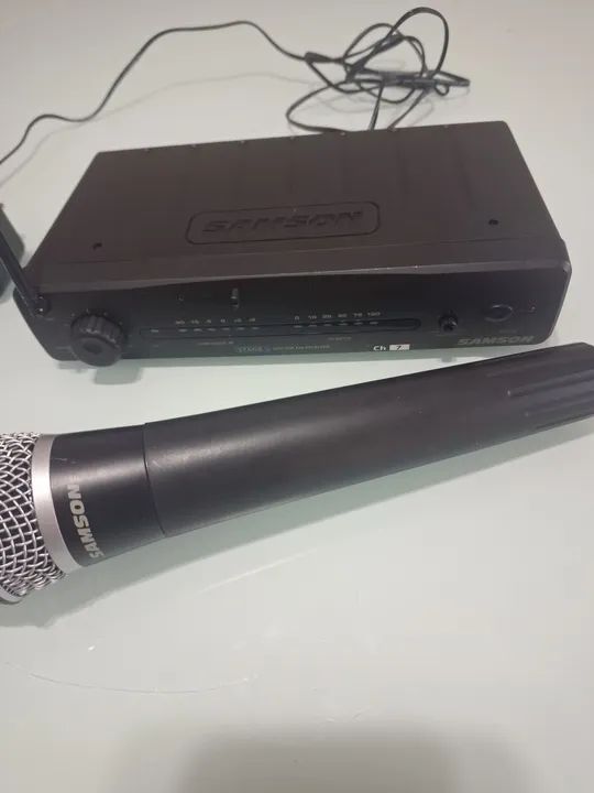 Microfone samson stage 5H sem fio - Foto 4