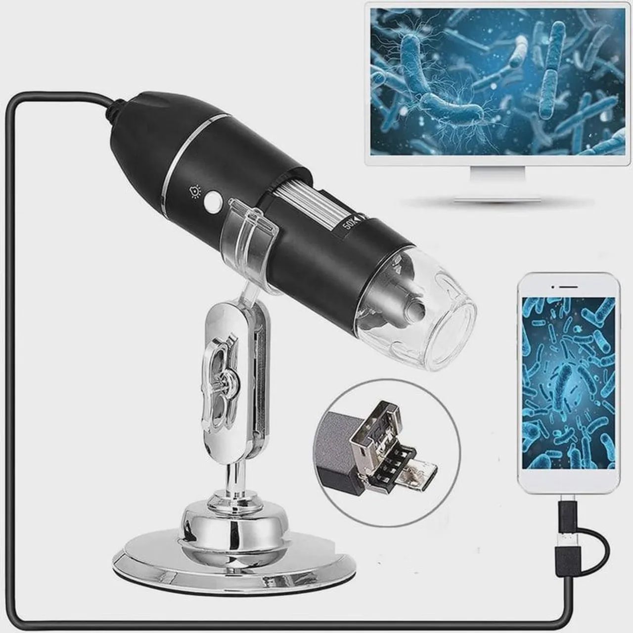 Microscópio Digital - Detalhes Incríveis!