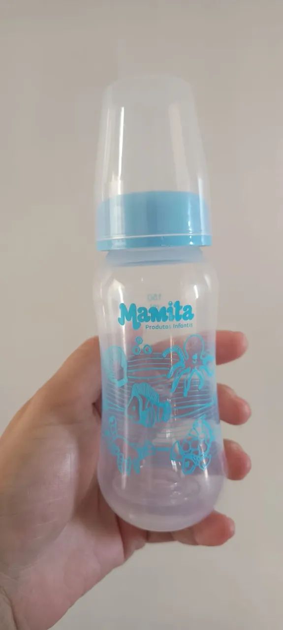 Mamadeira Decorada Bico Silicone 150ml Bebê - Foto 2