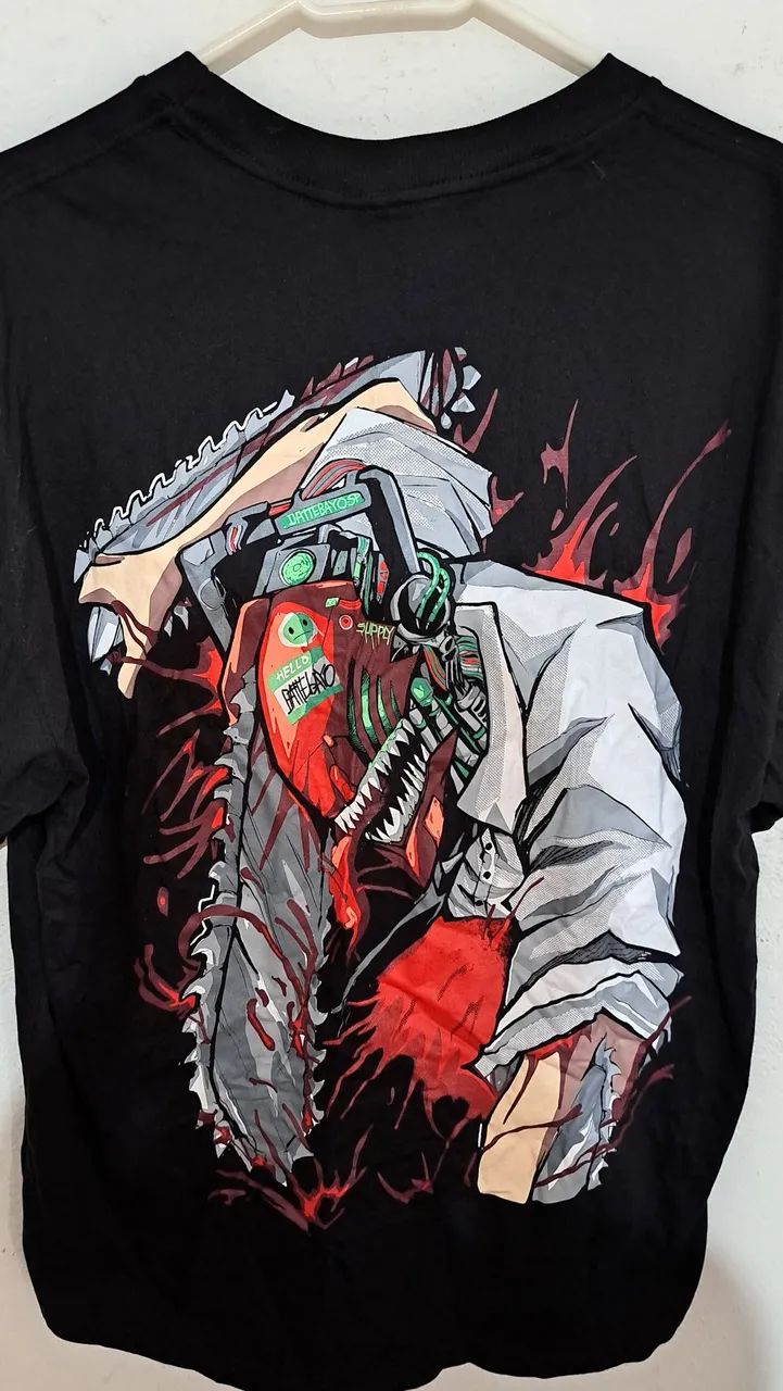 Camisa Dattebayo Supply Chainsaw Man tamanho GG - Foto 2