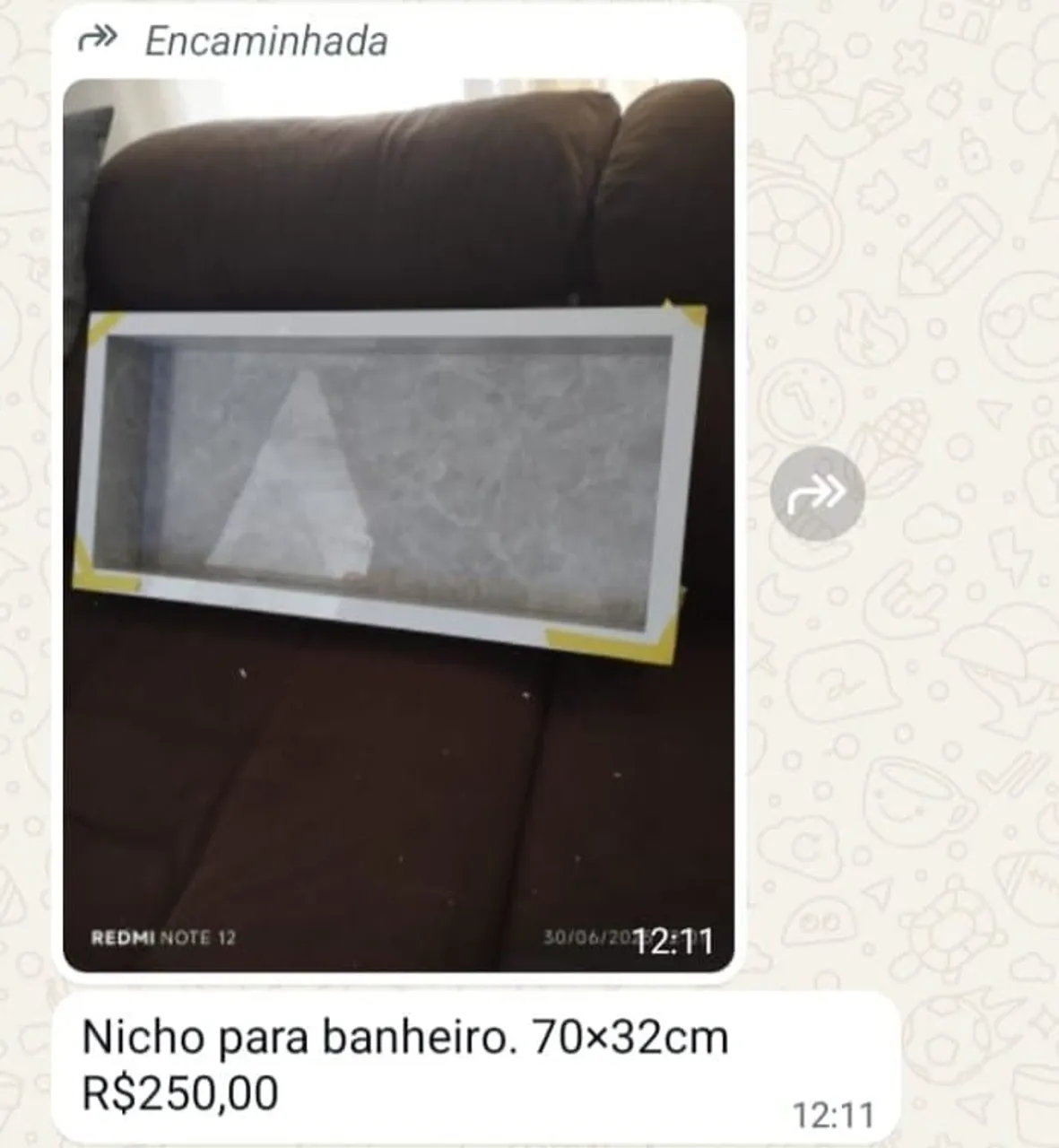 Nincho de porcelanato