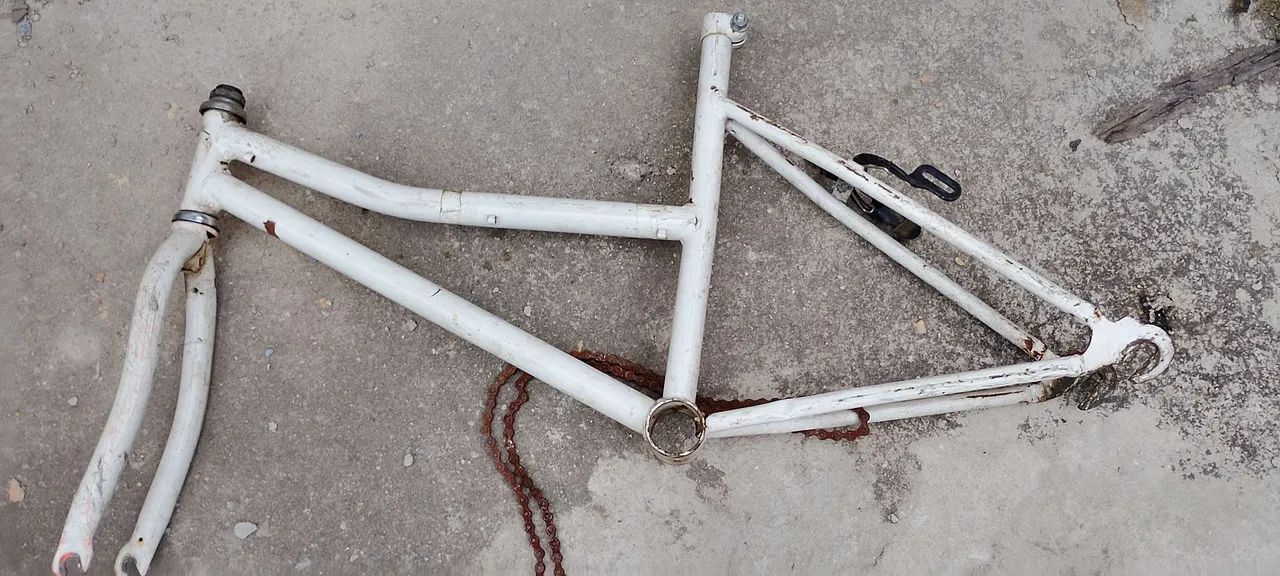 Quadro e garfo Monark BMX aro 20  - Foto 2