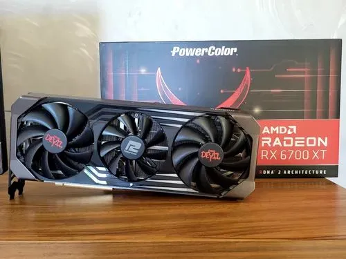 Placa de Vídeo PowerColor AMD Radeon RX 6700 XT