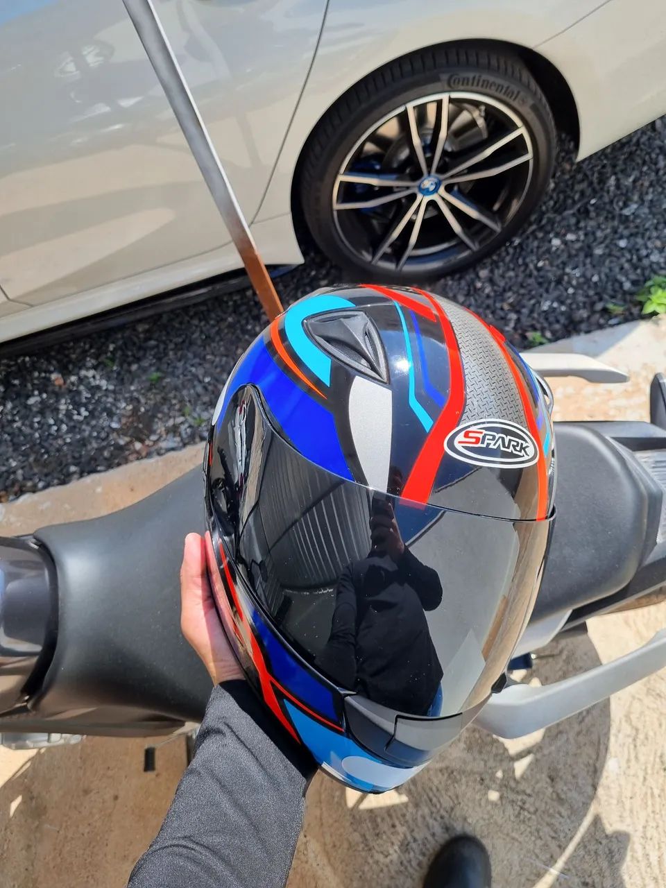 Capacete Spark Moto - Foto 5