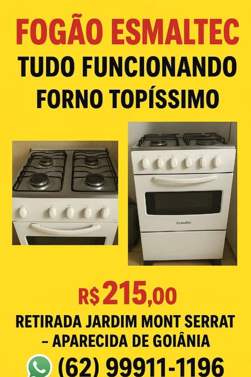 Folgão Esmaltec 4 bocas