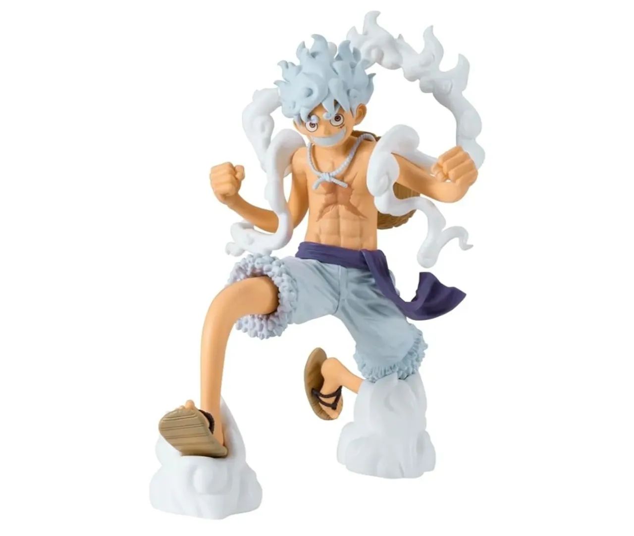 Action Figure Luffy Gear 5 - One Peace - Bandai 