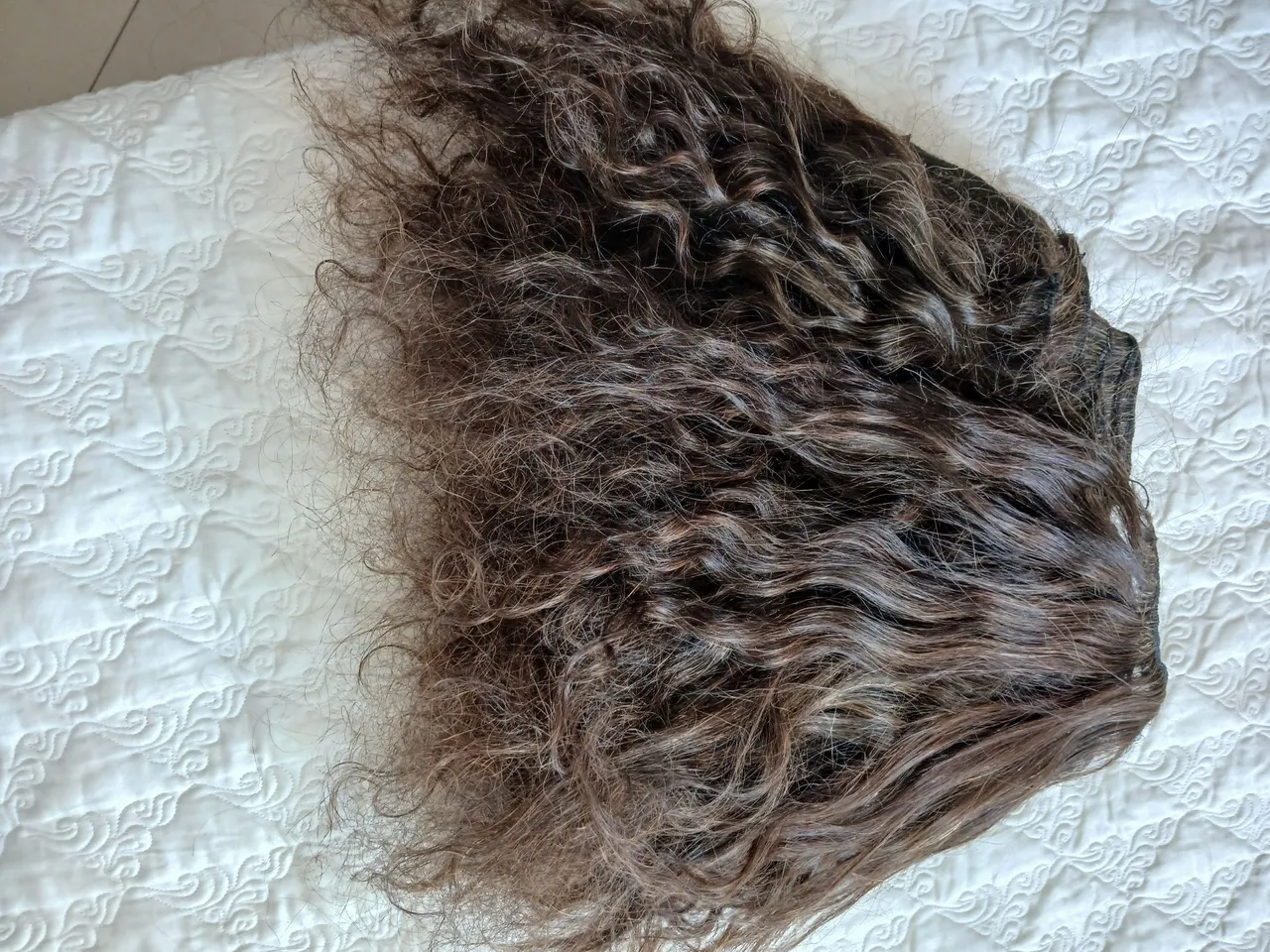 Cabelo humano mega Hair .