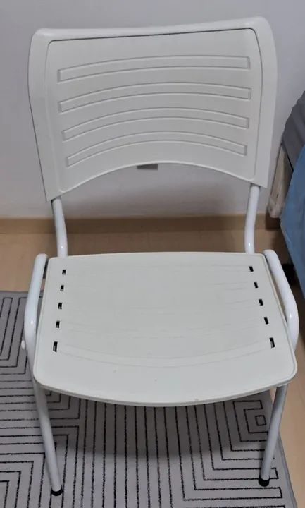 Cadeira de Escritório Branca - Foto 2