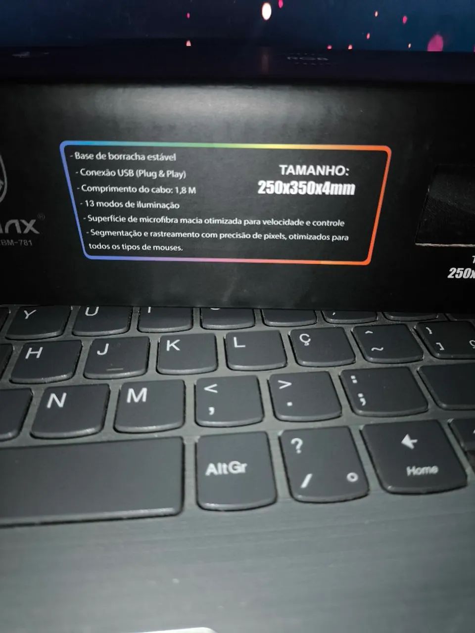 Mousepad RGB - BMax - Foto 2