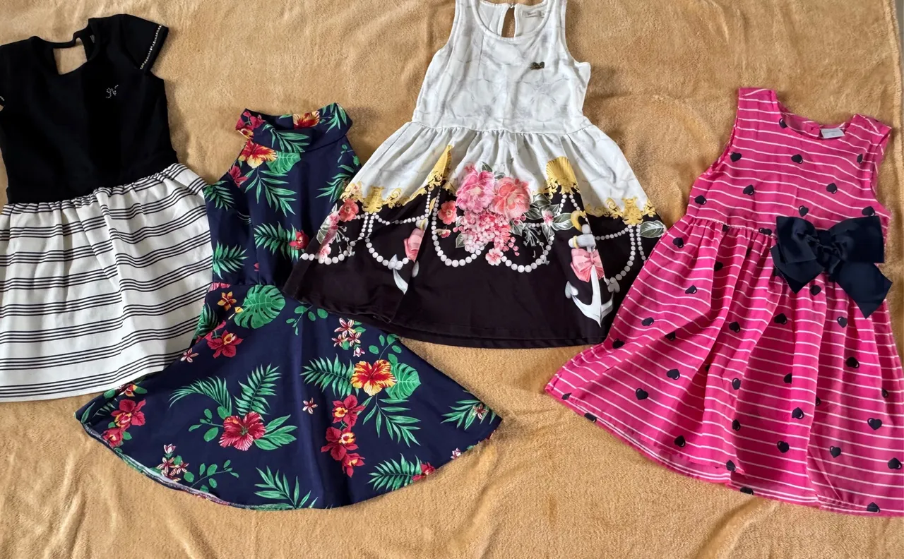 Vestidos Tamanho 4 anos