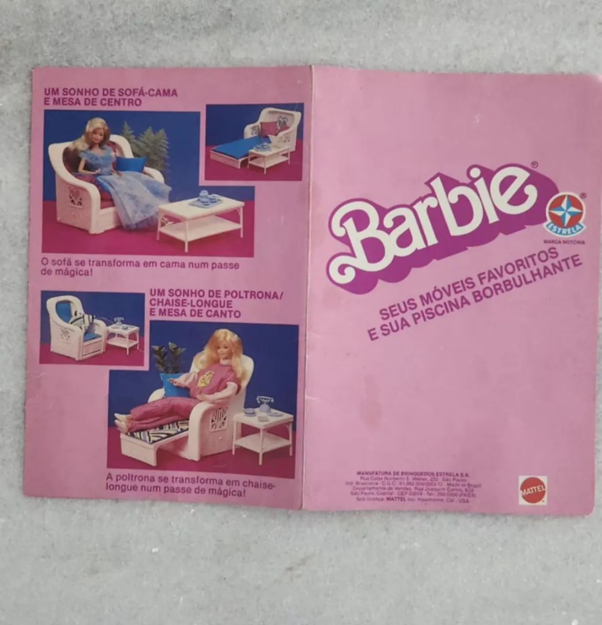 Barbie Estrela catálogo