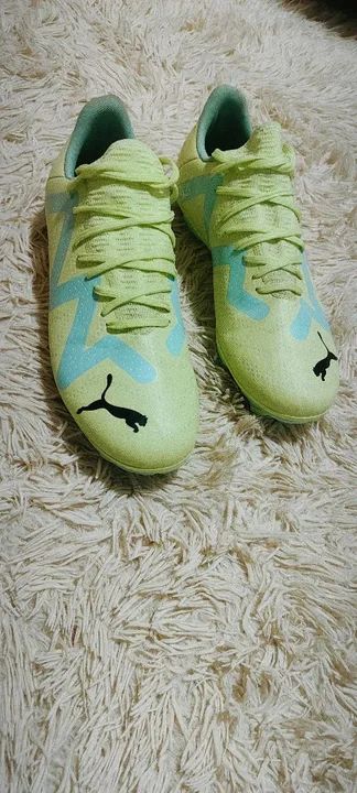 Chuteira Puma Campo Future Play Amarelo - Tamanho 41 - Foto 4