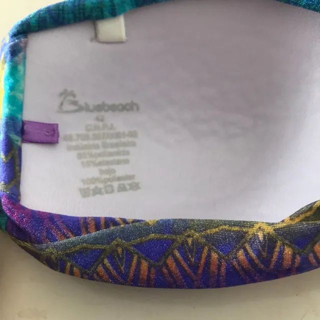 Conjunto Biquini Top com Fivela da Blue Beach - Foto 4