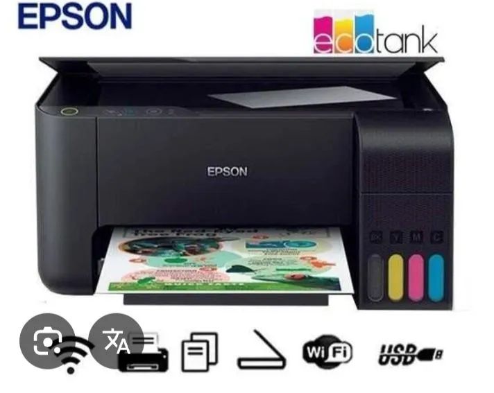 Impressora Epson Ecotank com Wi-Fi
