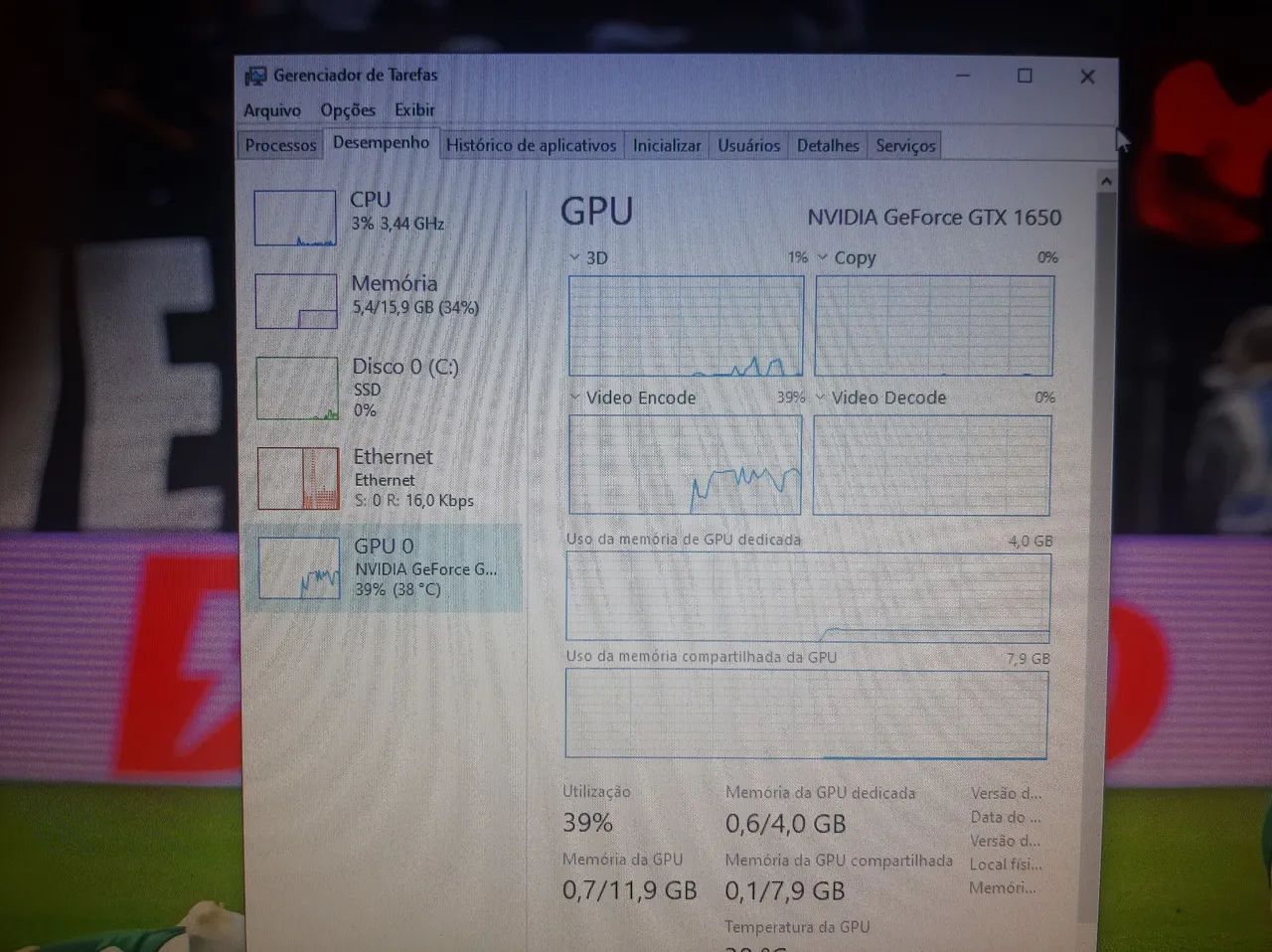 GTX 1650 ASUS TUF GAMING  - Foto 4