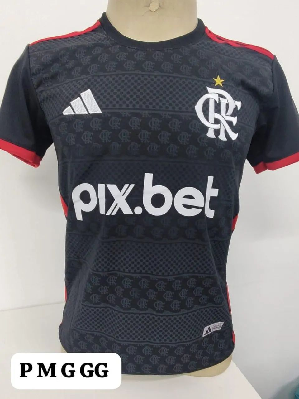 Camisa Flamengo Adidas - G - Nova - Foto 2