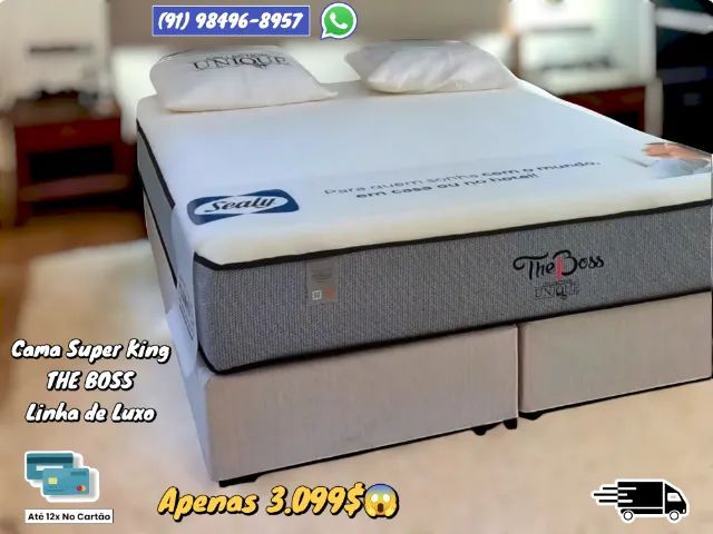 CAMA SUPER KING LINHA DE LUXO