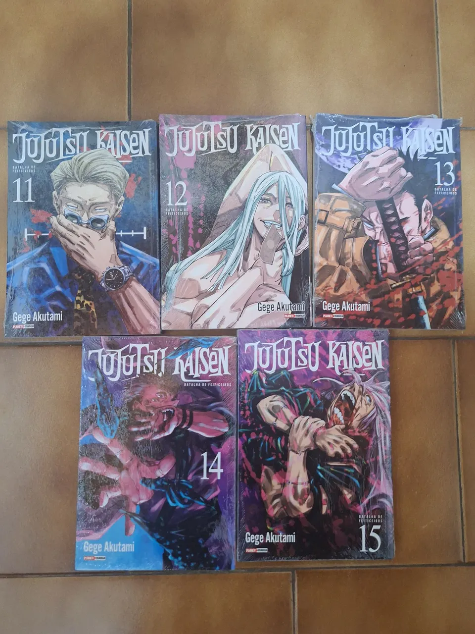 Jujutsu Kaisen - Volumes 11, 12, 13, 14 e 15
