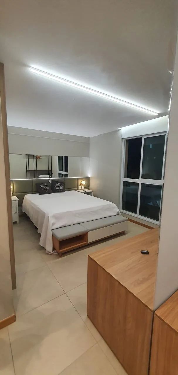 Apartamento de alto padrão, com vista para o mar, totalmente mobiliado e equipado. - Foto 8