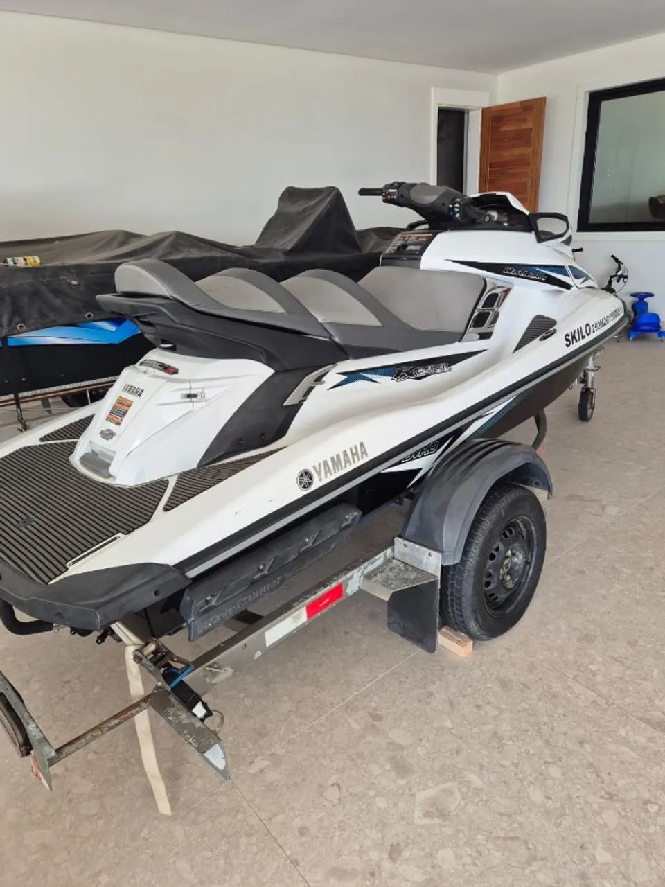 Jet Ski Yamaha Fx Cruiser SVHO 2015 I 100 horas + carreta rodoviária 