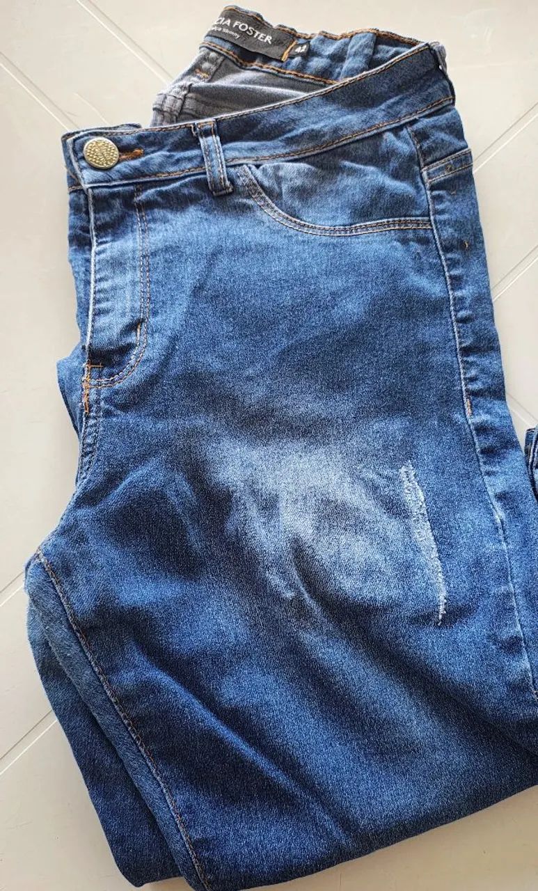 10 peças de Lote de jeans 42/44/46 - Foto 5