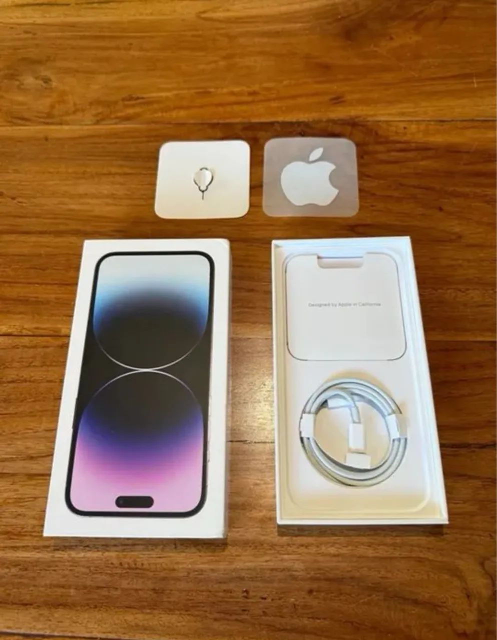 iPhone 14 Pro Max 256GB roxo impecável e completo na caixa 90% bateria - Foto 2