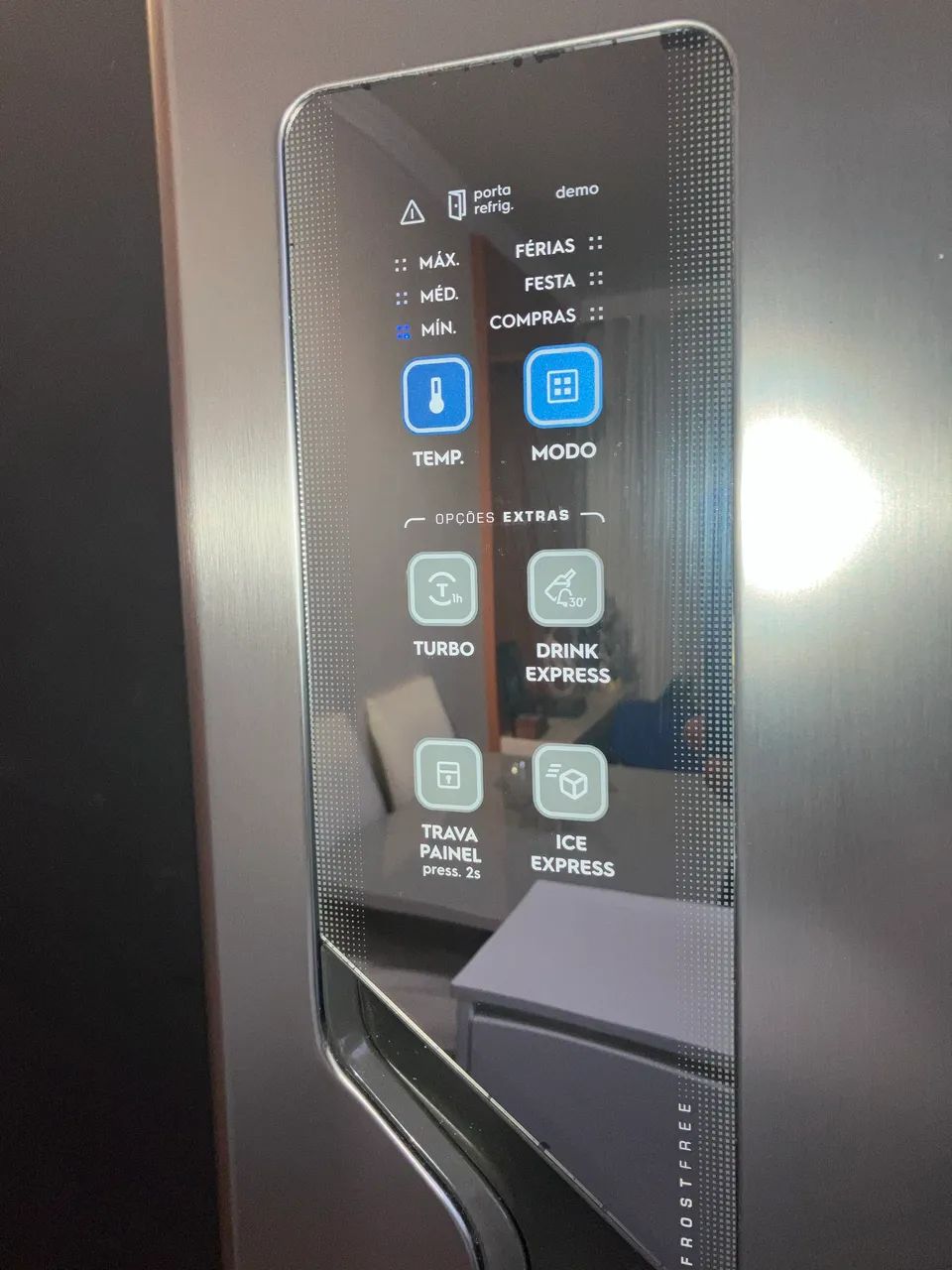 Geladeira Electrolux Frost Free  AutoSense Duplex Inox - 431 litros - 110V - Foto 3