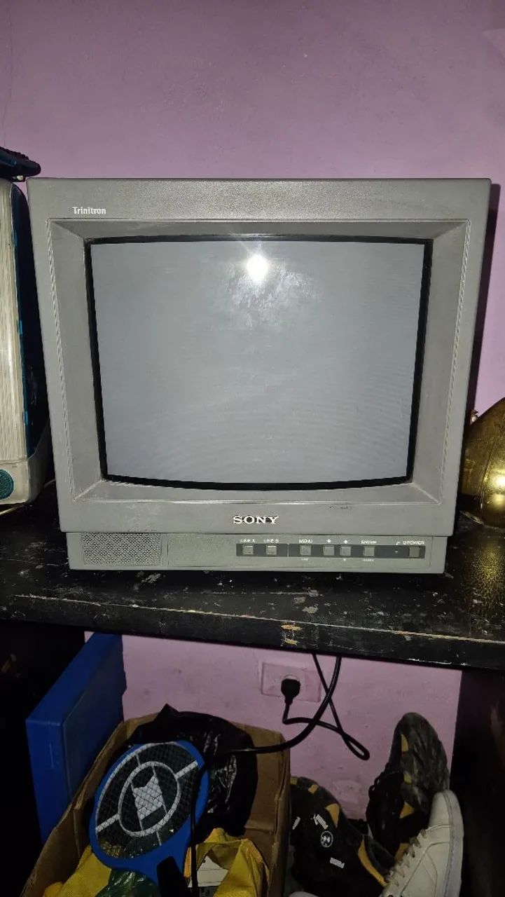 TV Sony Trinitron - Tela de tubo
