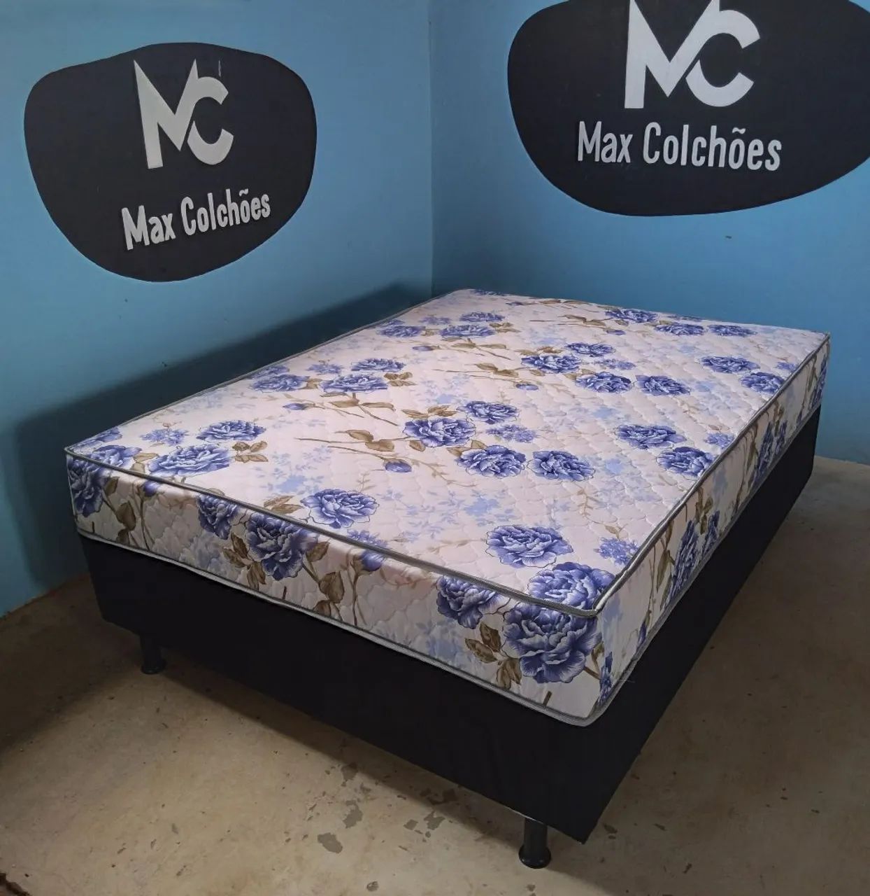 Cama Box Casal Molas Bonnel, Nova Imperdível.  - Foto 2
