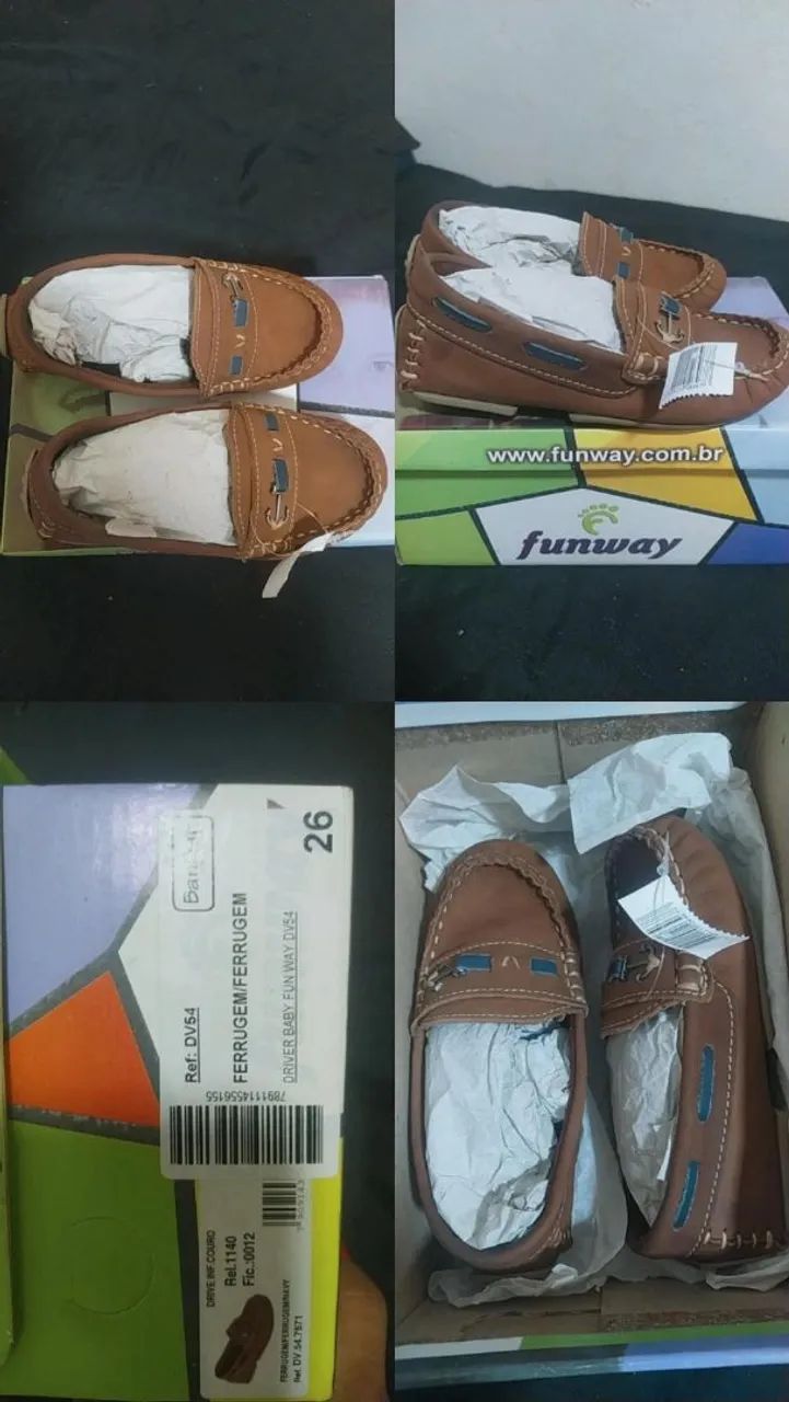 Sapato Infantil Driver Baby Fun Way - Ferrúgem - Foto 2