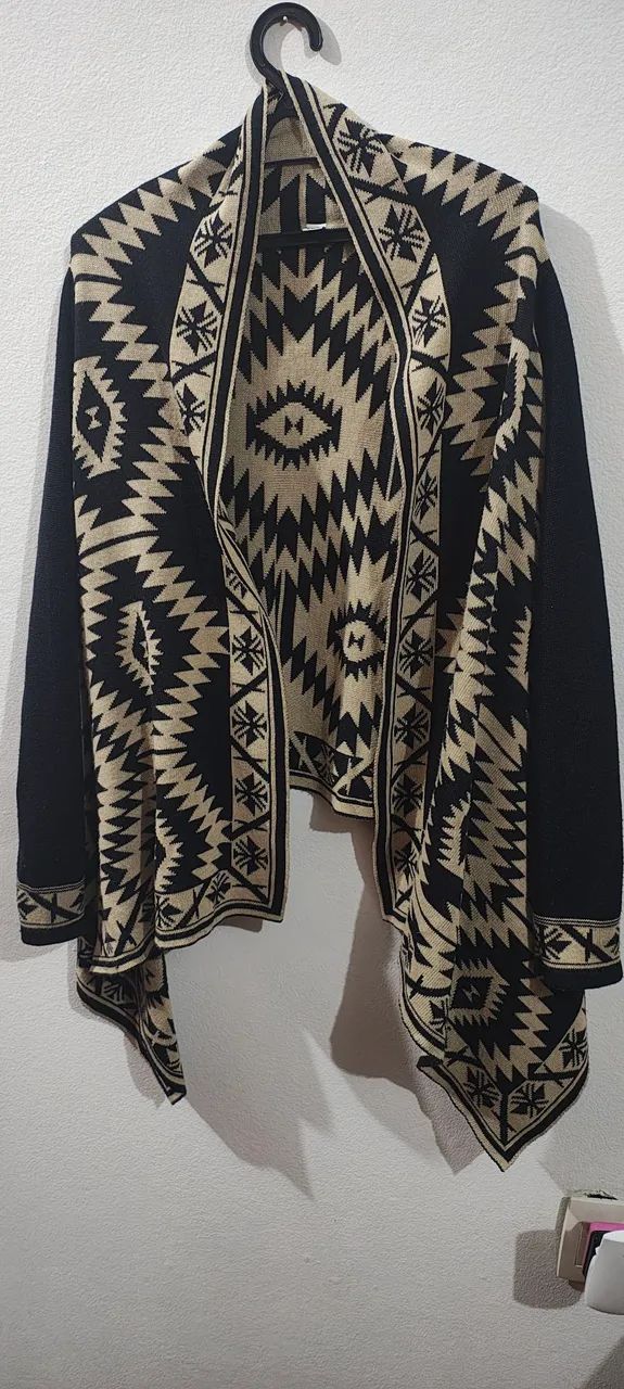 Cardigan Feminino Estampado - Foto 4