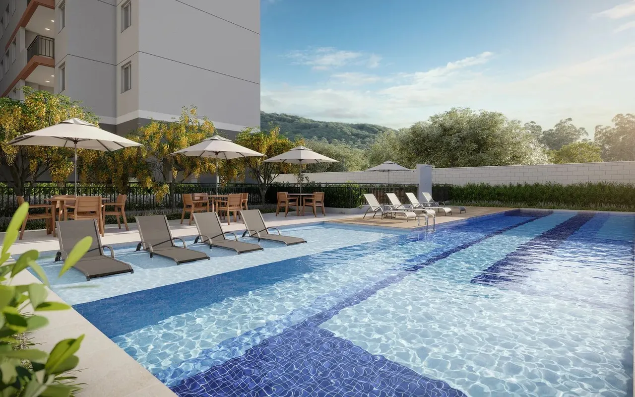 Stúdios e Apartamento Garden 2 dormitórios com sacada, suite e vaga