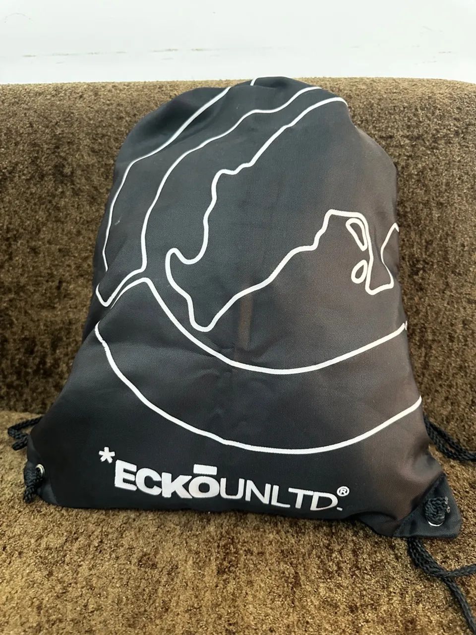 Mochila Ecko Unltd Preta - Cordão  - Foto 3
