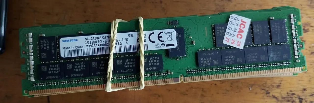15 Samsung 32gb pc4 2933y