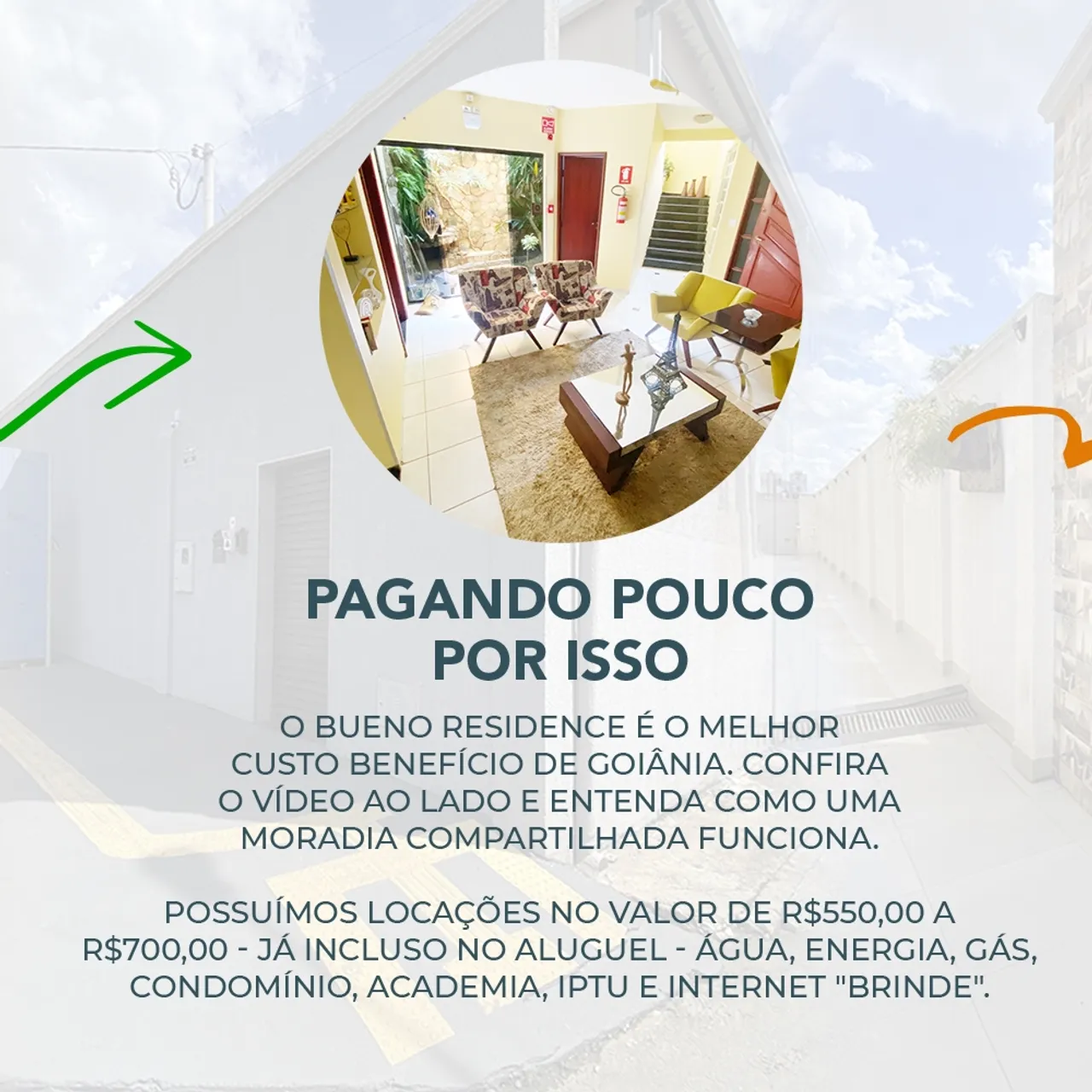 Moradia mobiliada com contas inclusas no Setor Sol Nascente