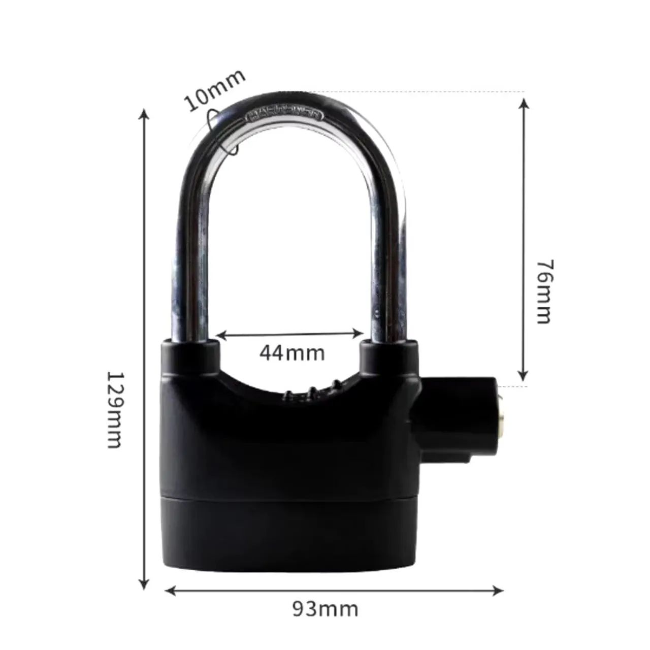 Cadeado de Segurança com Alarme - Novo