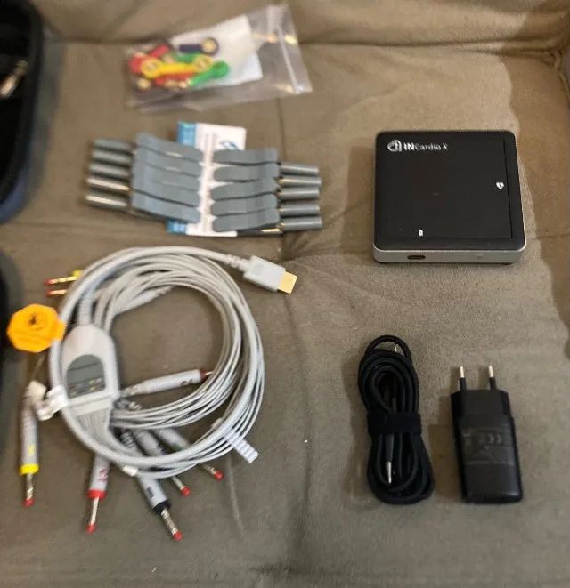 Eletrocardiograma veterinário ECG INcardioX