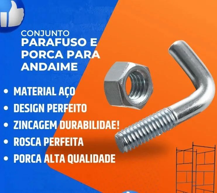 PARAFUSO PARA ANDAIMES - Foto 3