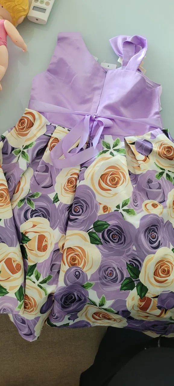 Vestido Infantil Floral - Bunny Lu Lu - Foto 2