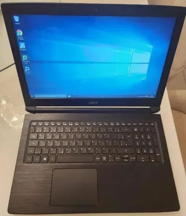 Notebook Acer i3 Tela 16 Polegadas Muito Conservado Troco Bateria Ok Teclado Alfa-Numérico