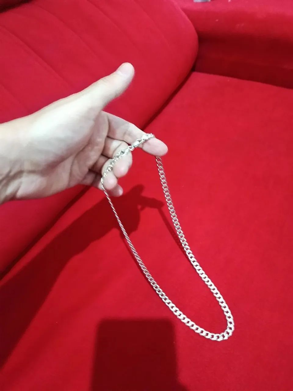 Corrente de loja Prata Gourmet 925 - Foto 2