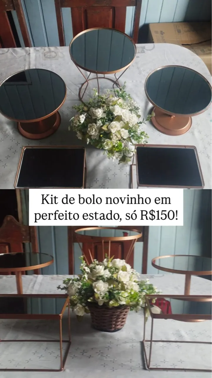 Kit bolo e docinhos